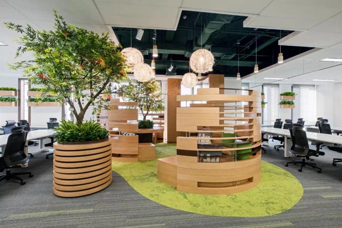 集團總部辦公室辦公區設計方案