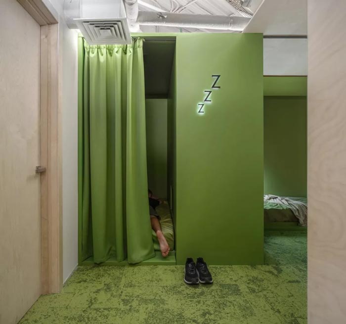 二(2)層辦公樓午休區(qū)設(shè)計(jì)方案