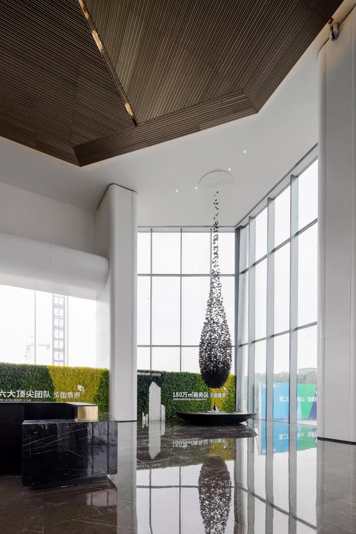 時尚辦公樓大堂設計方案