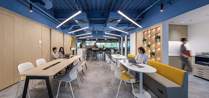 6000方環境環保行業大樓休閑區設計