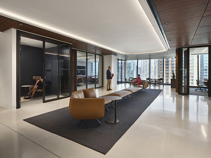 著名律師事務所辦公室休閑區(qū)設計案例